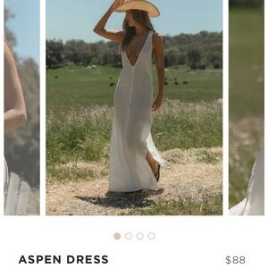 Tan Lines by Sivan Ayla Aspen White Dress